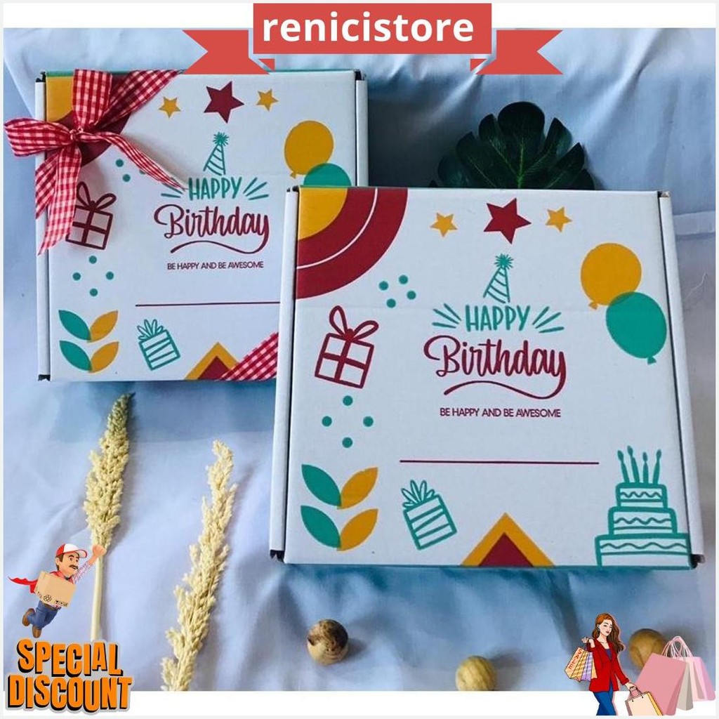 

021 Hampers Gift Box Kado Hadiah Ulang Tahun Happy Birthday Special Gratis Ongkir