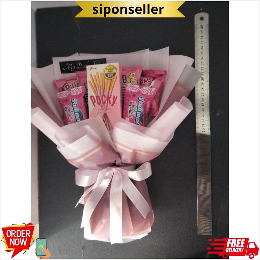 

Buket Snack Buket Jajan Buket Wisuda Buket Kado Ulang Tahun Gratis Ongkir