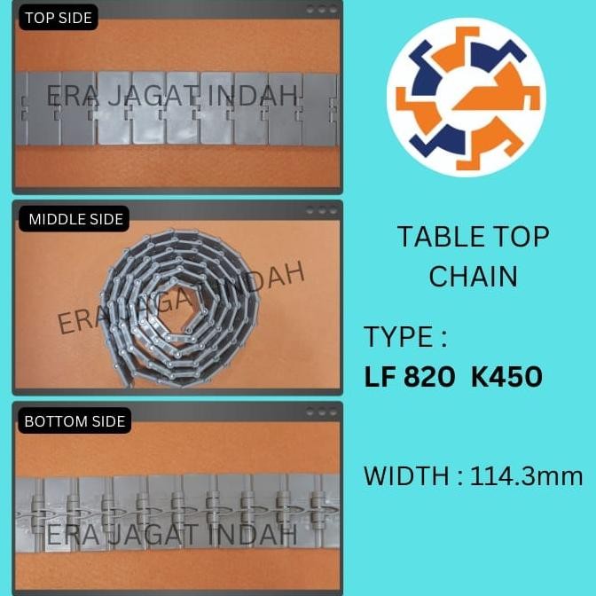 Table Top Chain Plastic Lf820 K450 Kp 8439