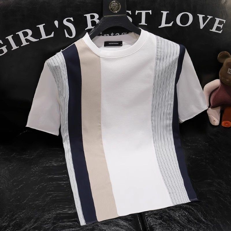 Lengan Pendek Pria Kemeja Setengah Lengan Fashionable