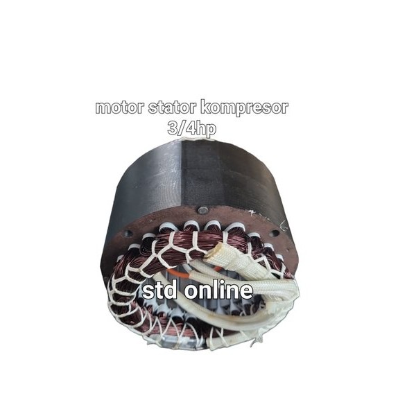 STATOR MOTOR UNTUK KOMPRESOR 3/4HP oilles