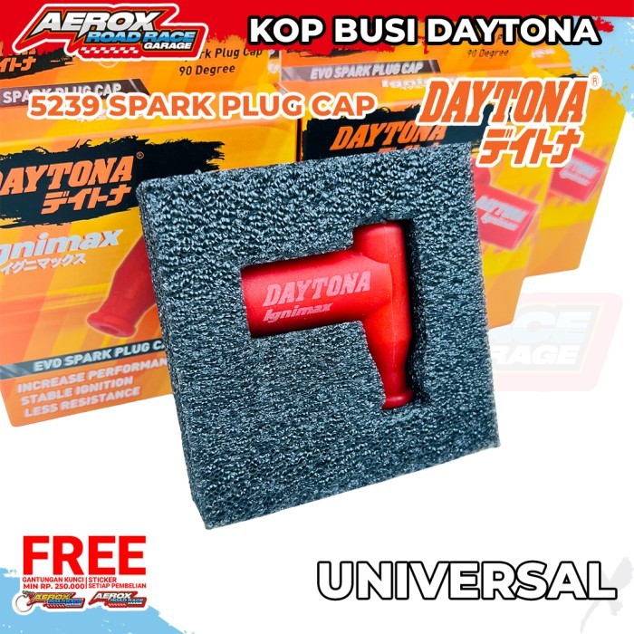 Cangklong KOP Busi EVO SPARK PLUG CAP DAYTONA Busi Racing Aerox Nmax Lexi Vario Pcx Adv beat genio