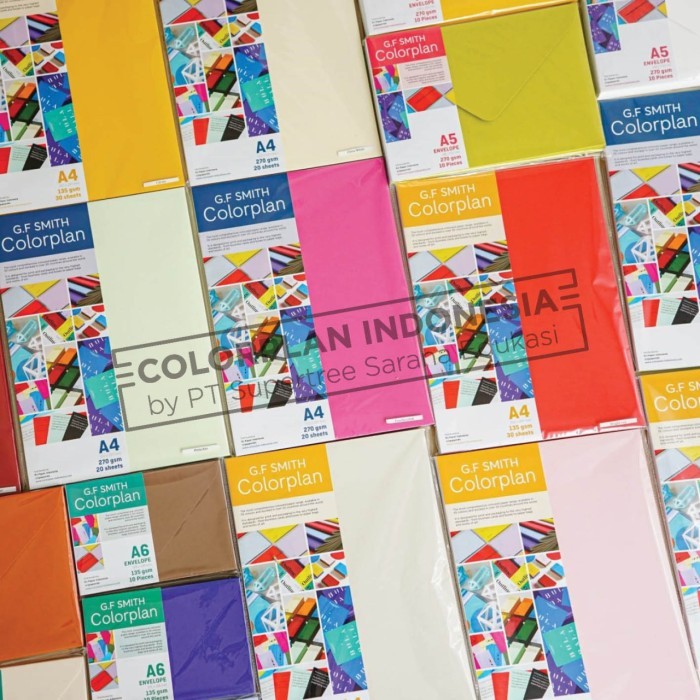 

Colorplan Paper A4 Packs / Kertas Colorplan