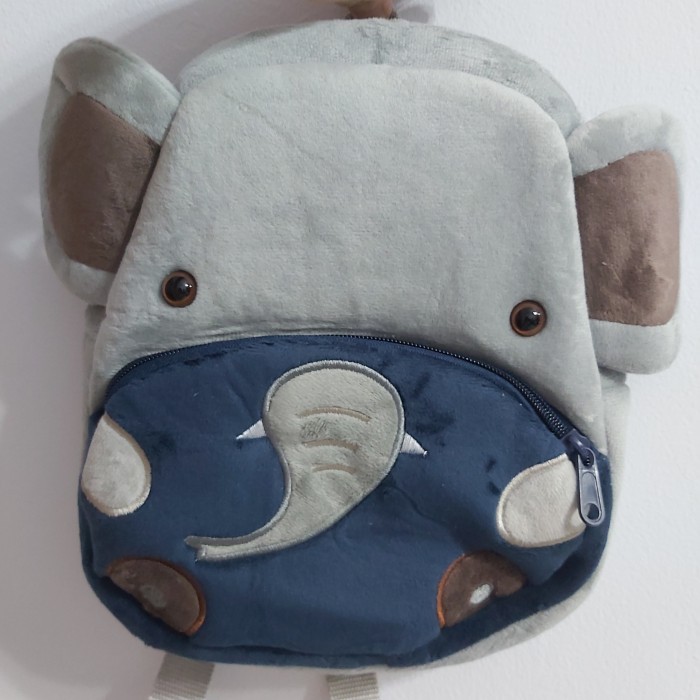 Tas ransel anak sekolah boneka animal binatang Kupu lebah jerapah sapi