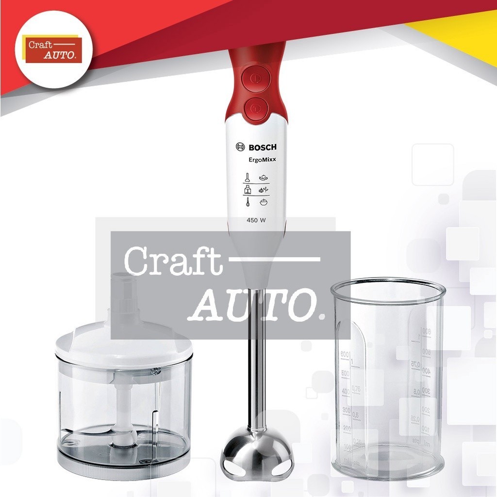 Bosch Hand Blender ErgoMixx MSM64120 Putih