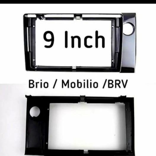 Promo frame double din android 9 inch brio/mobilio/brv COD