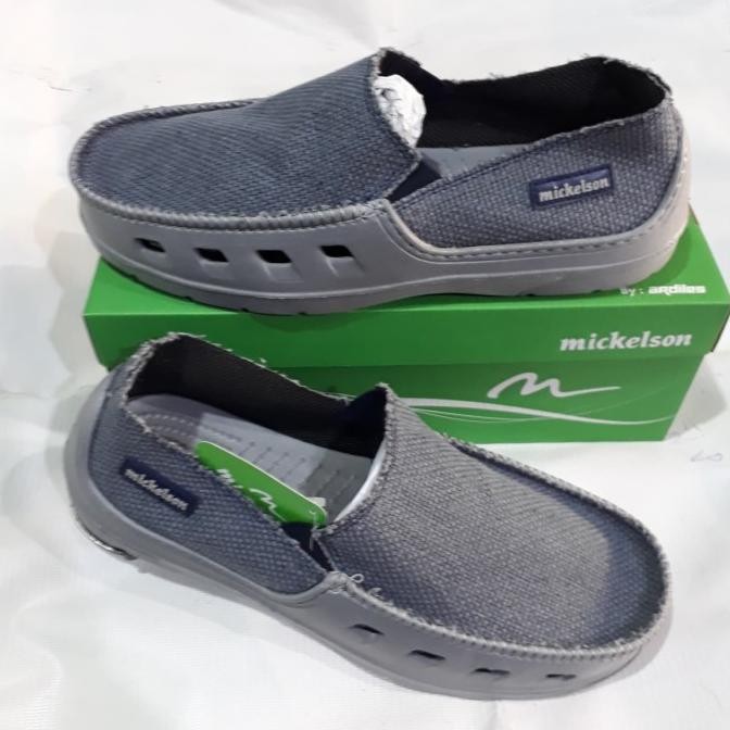 sepatu slip on karet pria Ardiles mickelson original