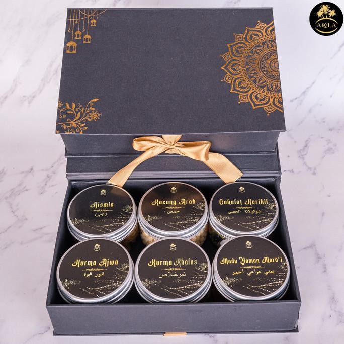 

Hampers Sehat Madu Yaman Kurma Ajwa Cemilan Sehat Parsel Ramadhan