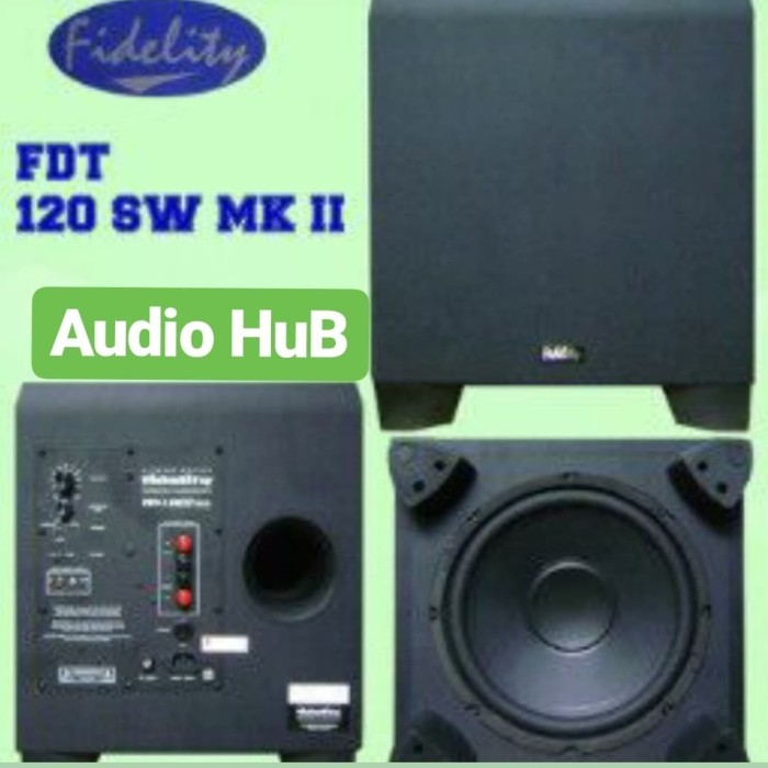 Diskon SUBWOOFER AKTIF FIDELITY FDT 120 SW MK II 12 INCH 120SW MKII ORIGINAL
