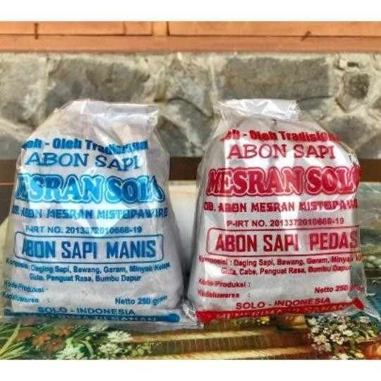 

Abon Api Meran Olo Mani Peda 250G