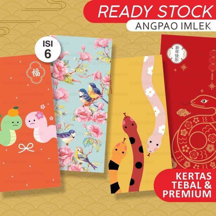 

TERMURAH Angpao sincia imlek chinese READYSTOCK