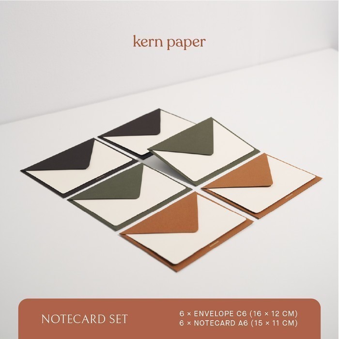 

HOT SALE Notecard Set - Basic Kartu Ucapan Kertas Surat