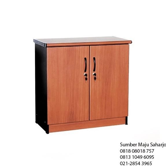 

Lemari Arsip Kayu 2 Pintu Pendek Meja Samping Printer 80x40x80 cm BC01