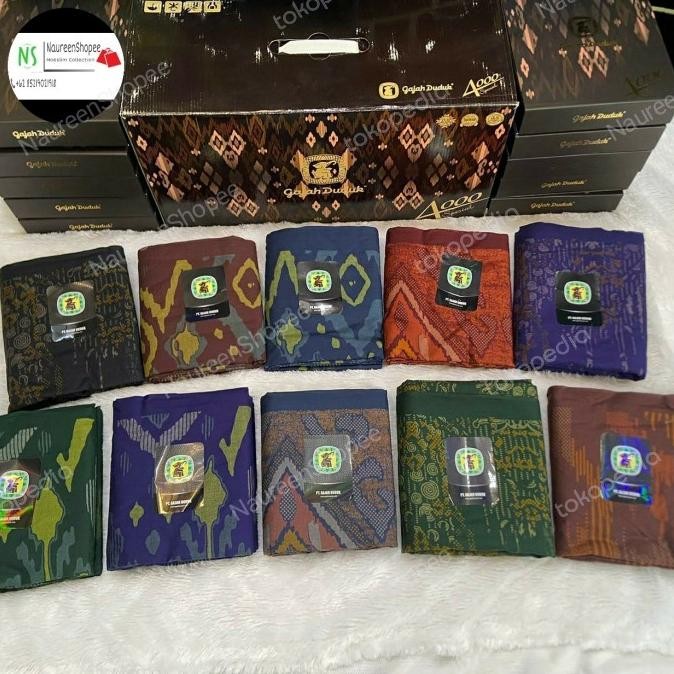 SARUNG GAJAH DUDUK 4000 SPESIAL MOTIF GOYOR HALUS DAN LEMBUT