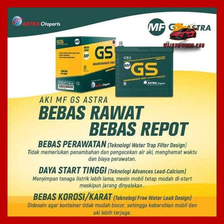 AKI GS ASTRA MF NS60L LIVINA/GRAND LIVINA, EVALIA, CITY, VOXY, BALENO