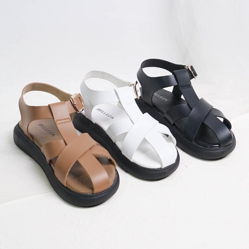 Berkah Sale Belleza Mall - Wedges Shoes Keith All Colors | Sepatu Sandal Wanita Kekinian Model Silan