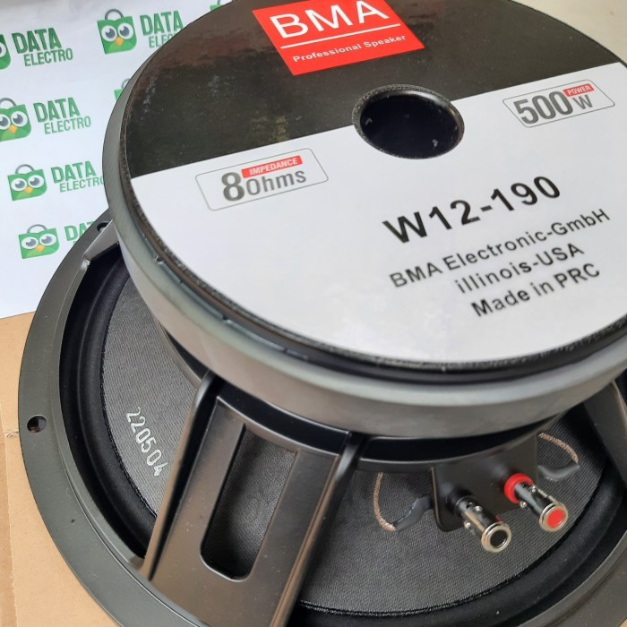 Speaker mid low 12 inch - ORIGINAL BMA W12 190