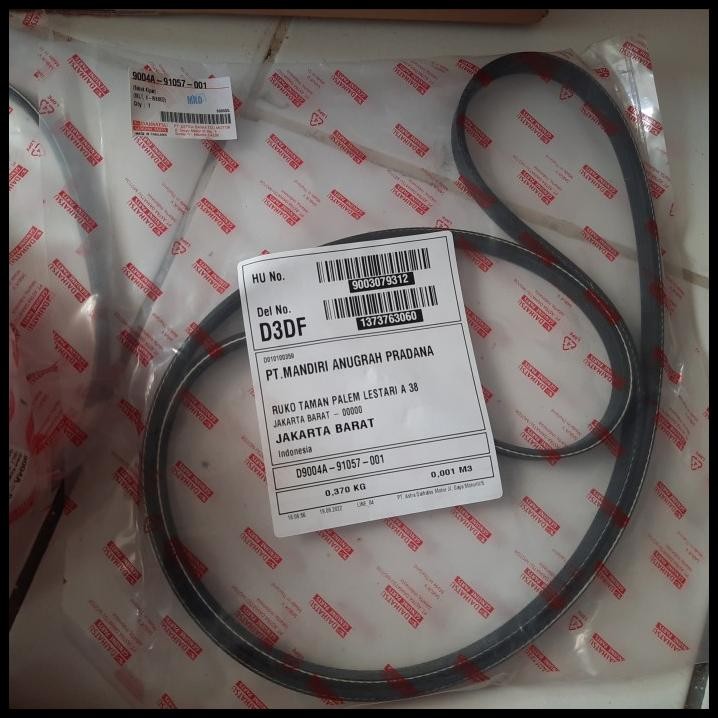 Fan Belt Fanbelt Tali Kipas Avanza Xenia 2012 2013 2014 2015 Ori