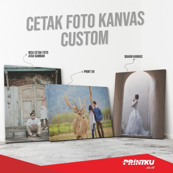 TERLARIS Cetak Foto Kanvas Custom / Kanvas Custom / Cetak Kanvas / Cetak Foto
