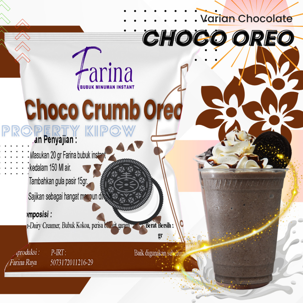 

Farina Bubu Numan Choco Crumb 1G Farina Choco Crumb