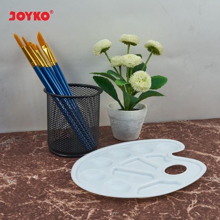

JOYKO BRUSH SET + PALETTE / SET KUAS LUKIS CAT ACRYLIC + PALET BRS-7