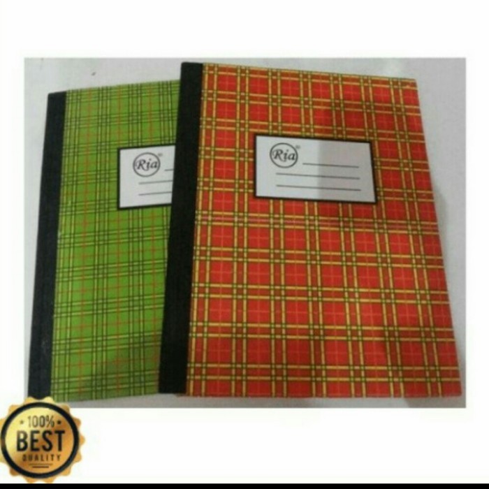 

Ready buku folio 500 lembar ria / buku hard cover