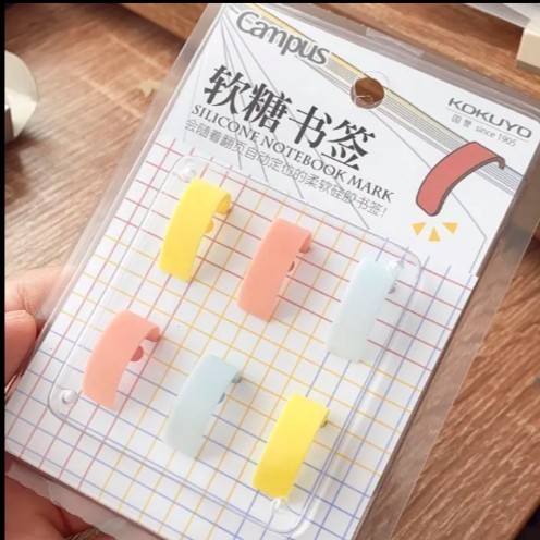 

Ready Kokuyo Soft Sillicone Candy Stickies Note WSG-NP01