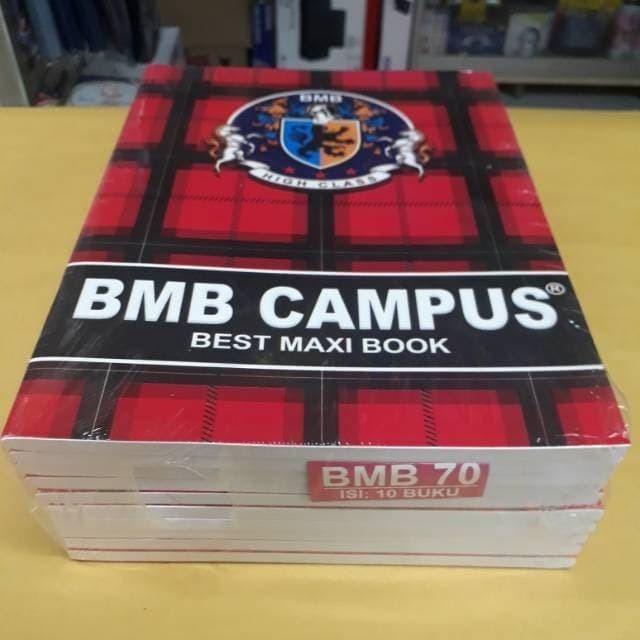 

Ready Buku Tulis campus BMB 70 Lembar - buku bmb 70 campus