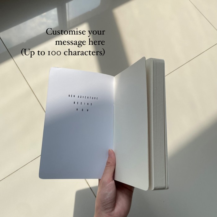 

Ready Jurnal A5 tebal 200 halaman buku sketch diary notebook (customisable)