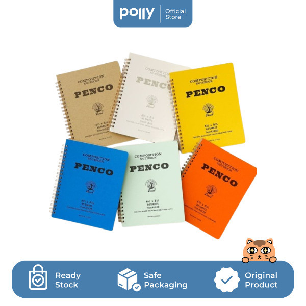 

Ready PENCO Coils Notebook / buku catatan premium original Jepang