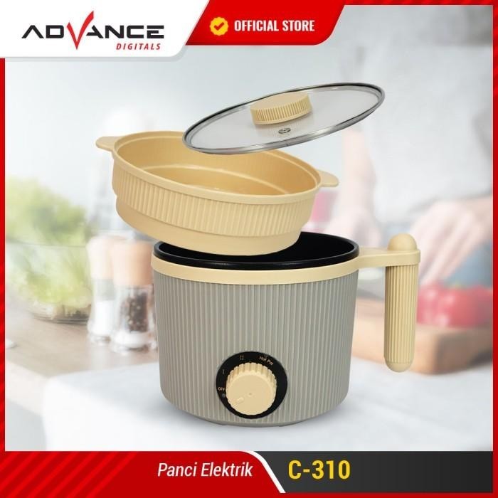 Advance C-310 Panci Listrik Elektrik Multifungsi Warmer Steamer Cooker