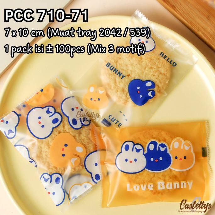 

~~~~~] Plastik Cookies PCC 710-71 Kue Kering Nastar Snack Nougat Coklat dll