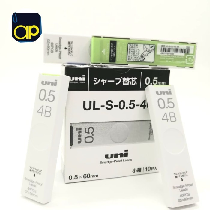 Isi Pensil Mekanik Uni 0.5 4B