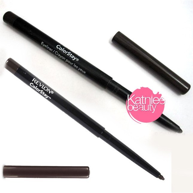 

REVLON colorstay eye liner brown/ black Pencil putar matic