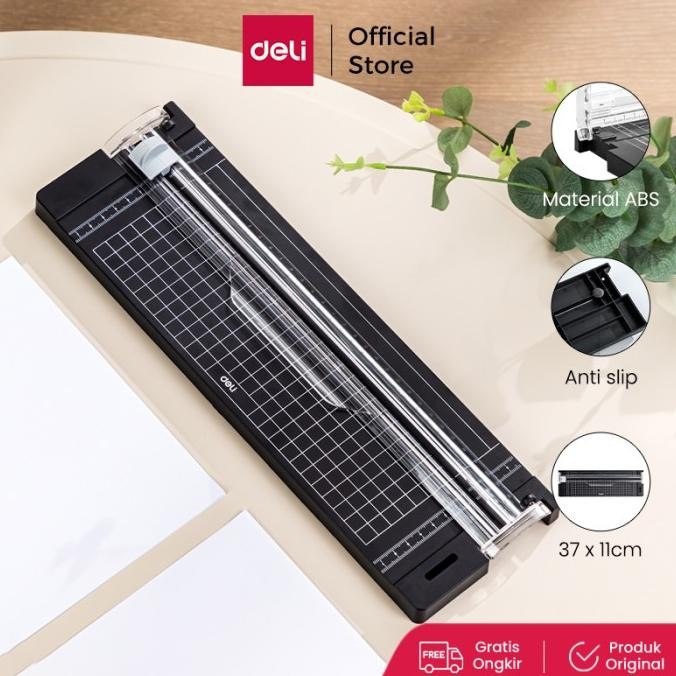 

Deli Small Paper Trimmer Portable/ Pemotong Kertas Kecil A4 A5 14251