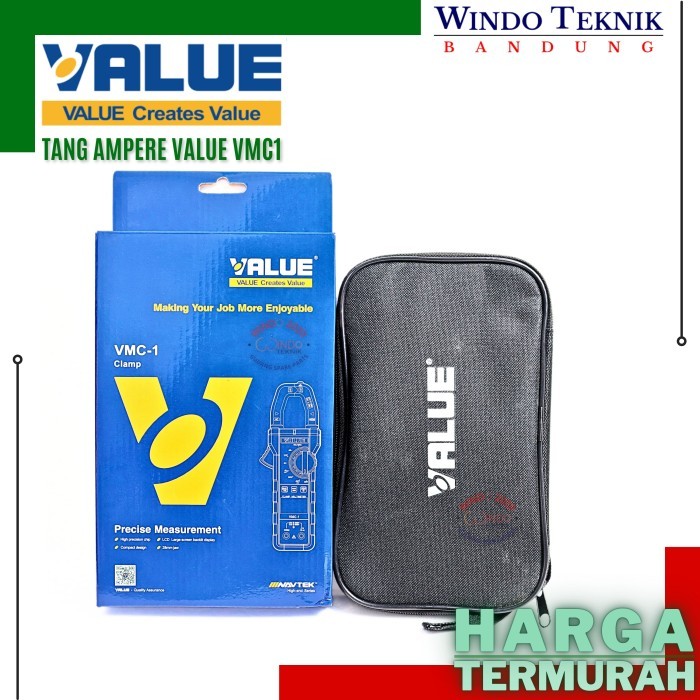 StokTerbatas TANG AMPERE VALUE VMC 1 CLAMP AMPERE VALUE AMPERE DIGITAL VALUE VM