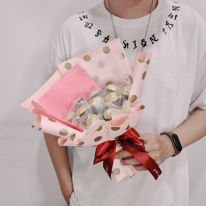 

BEB GIFT 10C - BUKET BUNGA VALENTINE / KADO BUKET COKLAT ANNIVERSARY