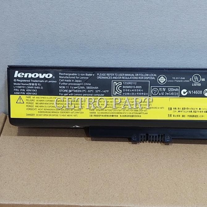 Batre Baterai Laptop Lenovo G480 G485 G405 G410 G500 G505 Original Terlaris
