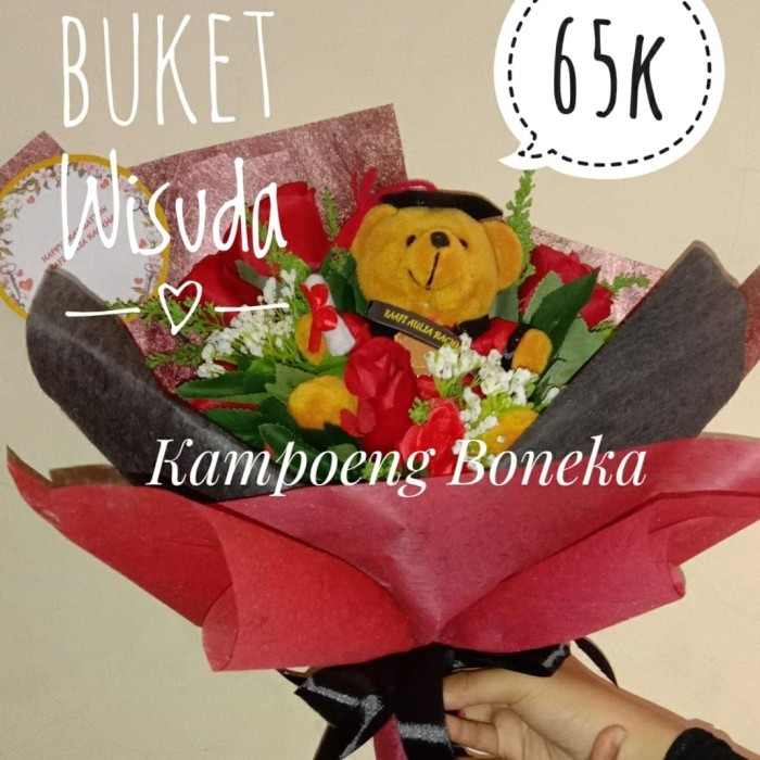 

BUKET BONEKA WISUDA