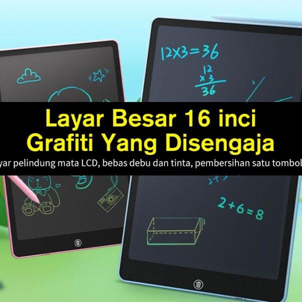 

Writing Tablet Lcd 16 Inch Warna Drawing Tablet Papan Tuli Ana