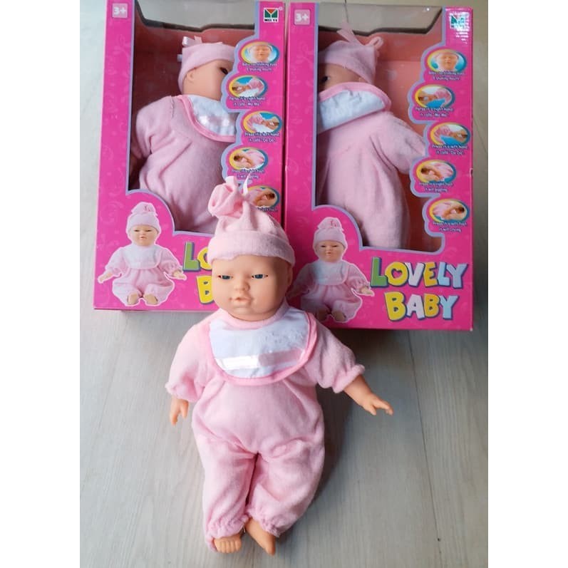 

MAINAN BONEKA LOVELY BABY BAYI BISA NANGIS DAN TERTAWA