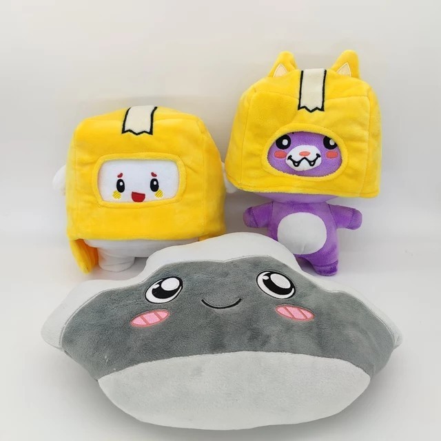 

KADO BONEKA ANAK LANKYBOX FOXY BOXY ROCKY TERBARU / BONEKA ANAK