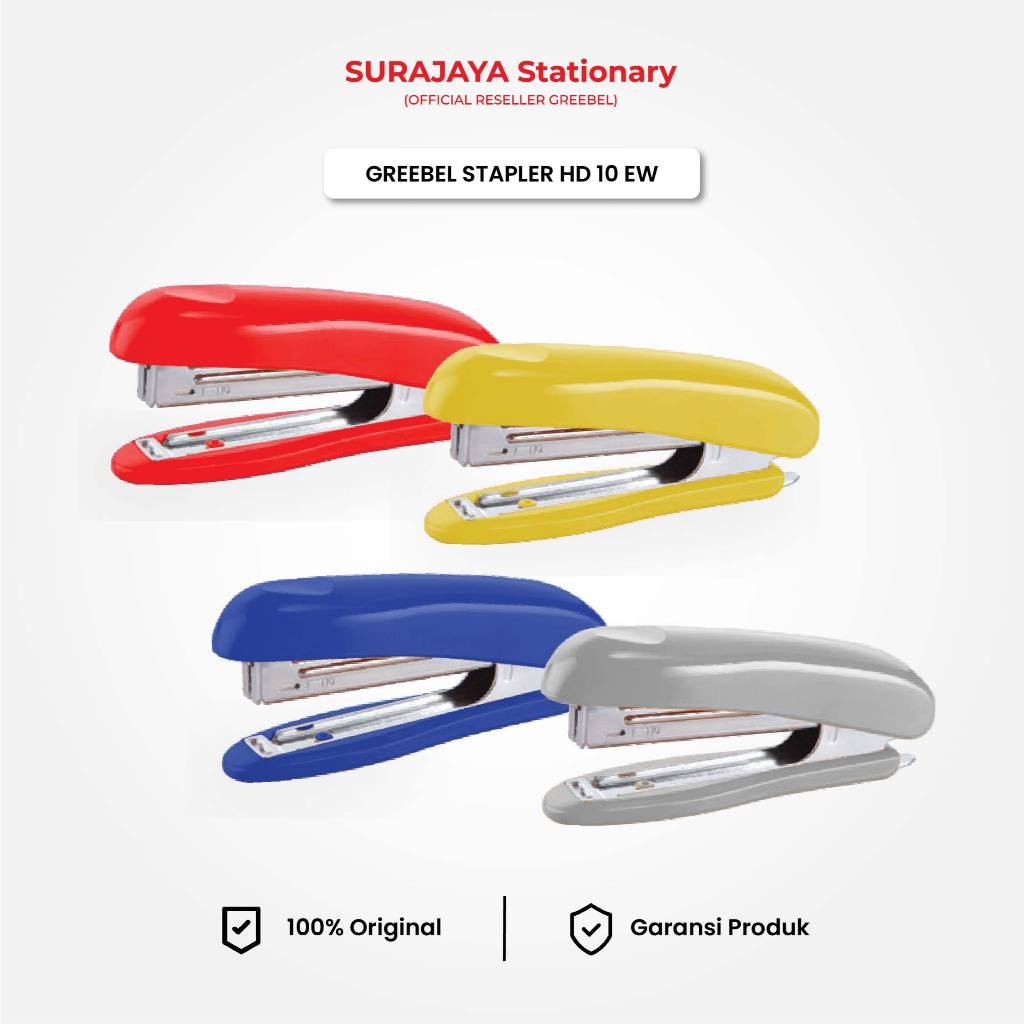 

GREEBEL Stapler Stepler Jepretan (HD-10EW) / Staples Anak Lucu