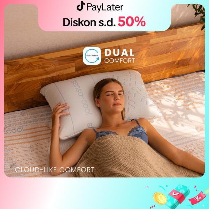 Quantum Dreambox Cooling Pillow / Bantal Dingin / Dual Comfort