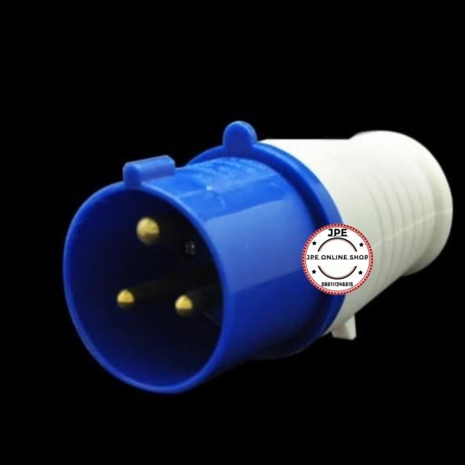 Steker Genset 3 Pin 32A CEE 023 Industrial Plug 3 Pin 32A Original