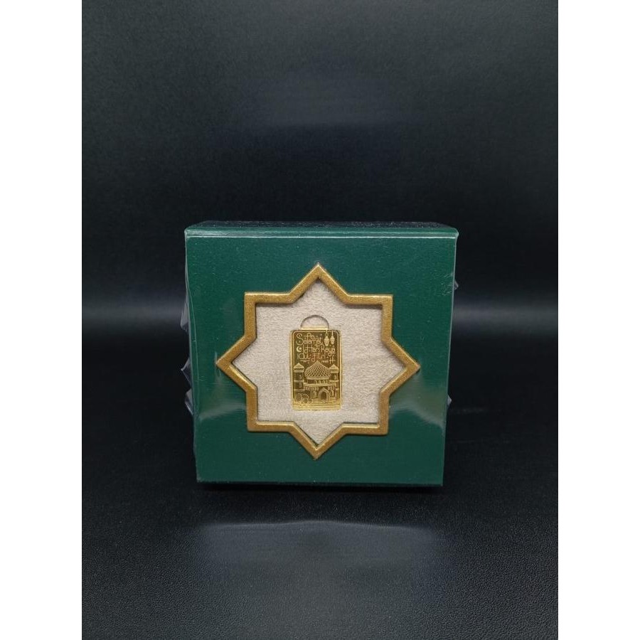 Mubarak|  Logam Mulia ANTAM Selamat Hari Raya Idul Fitri 1445 H 5 Gr 24K Fine Gold 999.9