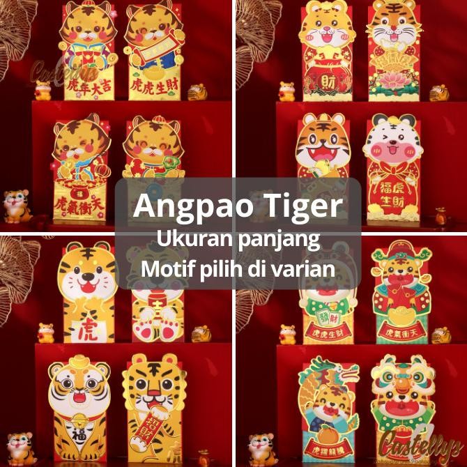 

~^~^~^] Angpao Tiger Harimau Macan Angpau Hong Pao Amplop Merah Imlek CNY