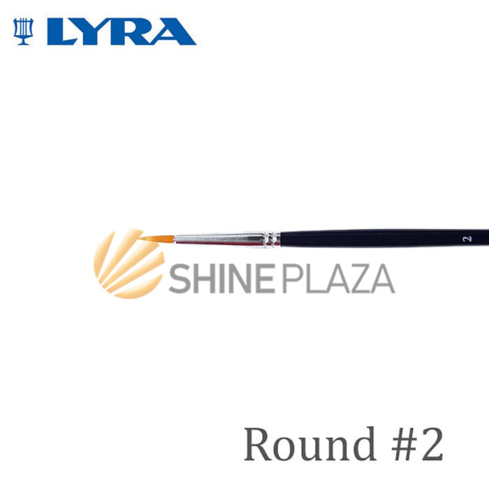 

KUAS LUKIS BULAT CAT AIR MINYAK AKRILIK POSTER LYRA NO. 2 - WATERCOLOR ACRYLIC ROUND PAINT BRUSH