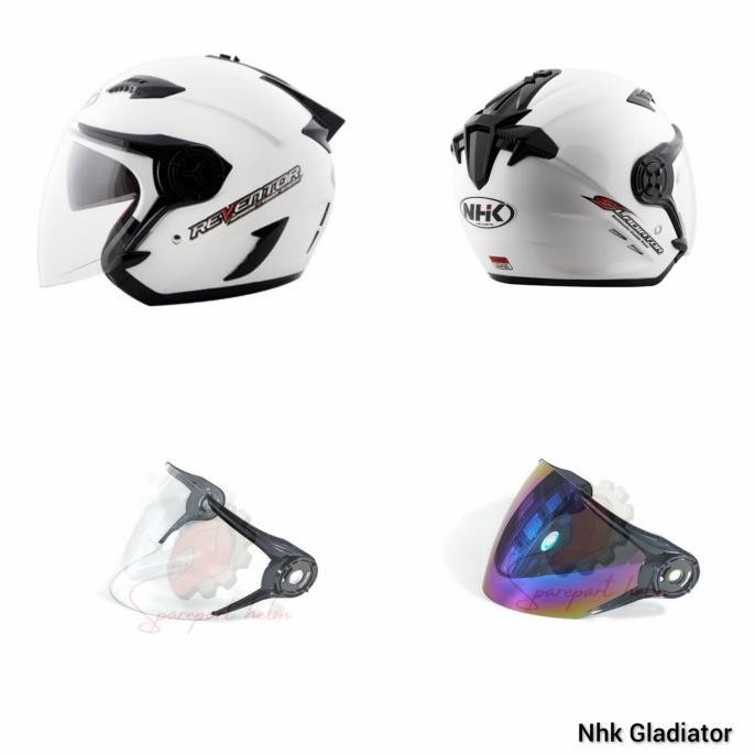 Kaca Helm Nhk Gladiator Visor Helm Nhk Gladiator Original