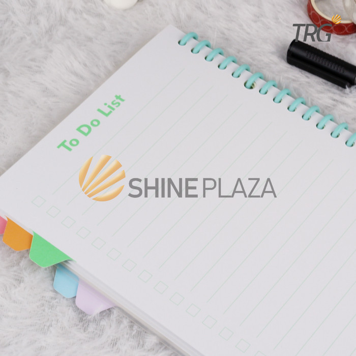 

TRG PEMBATAS BINDER NOTE LOOSE LEAF B5 DIV-12 - MONTHLY PLANNER TO DO LIST DIVIDER PAPER 26 HOLES 12